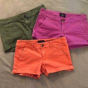 Bundle of American Eagle Midi shorts